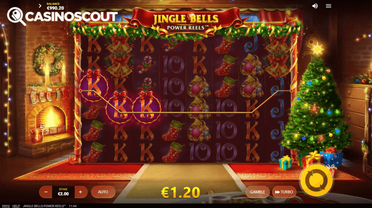 Jingle Bells Power Reels Gratis Spins