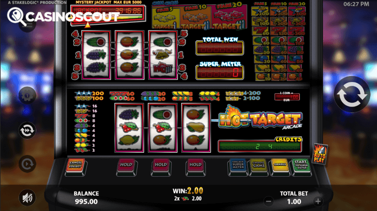 Hot Target Arcade Gratis Spins