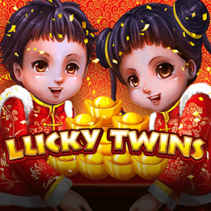 Lucky Twins logo achtergrond