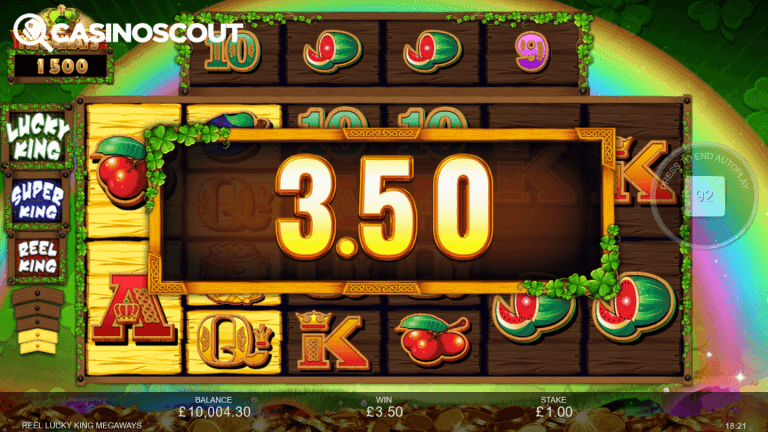 Reel Lucky King Megaways Bonus
