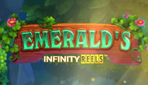 Emerald’s Infinity Reels logo achtergrond