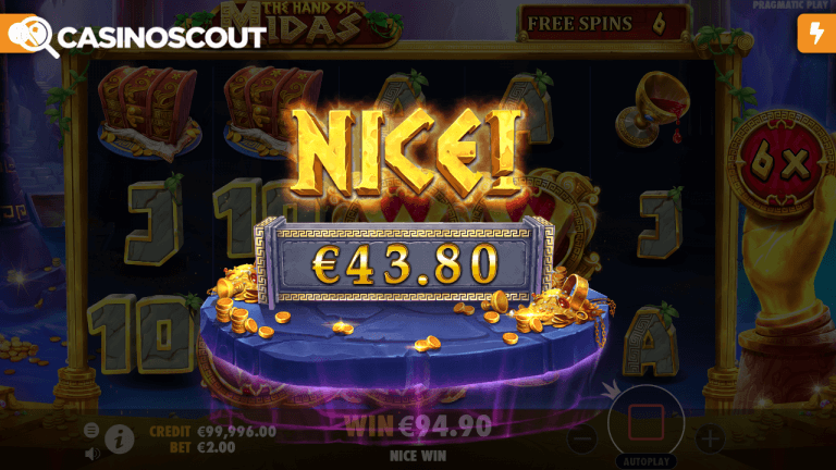 The Hand of Midas Bonus