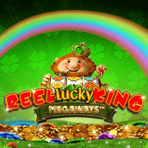 Reel Lucky King Megaways logo achtergrond