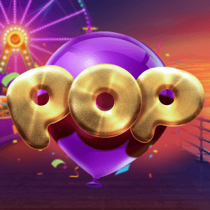 Pop logo achtergrond