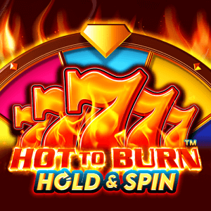 Hot To Burn Hold & Spin logo achtergrond