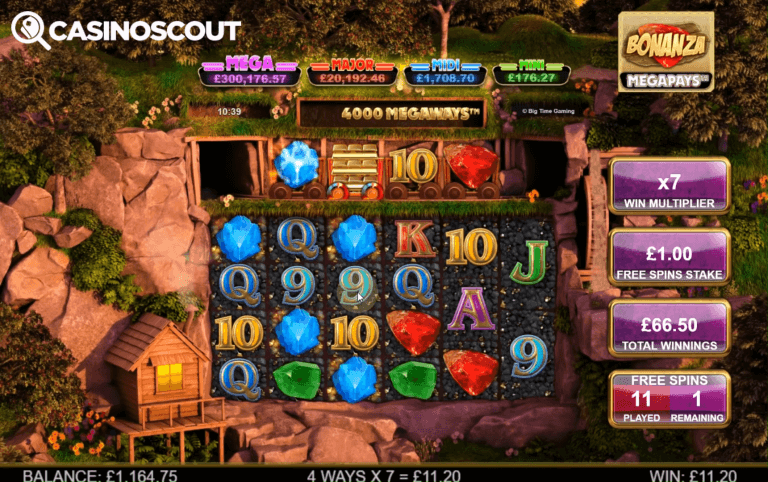 Bonanza Megapays Gratis Spins