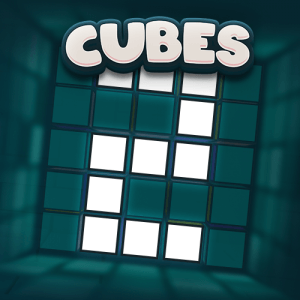 Cubes 2 logo achtergrond