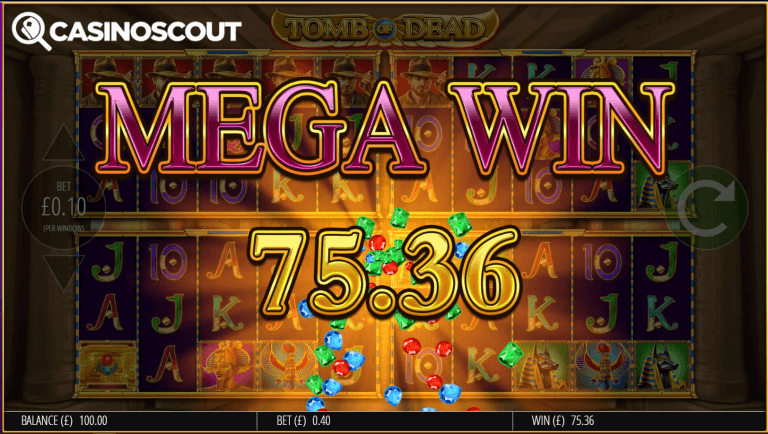 Tomb of Dead Power 4 Play Bonus