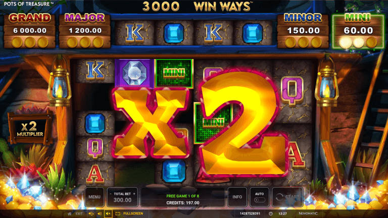 Pots of Treasure Win Ways Gratis Spins