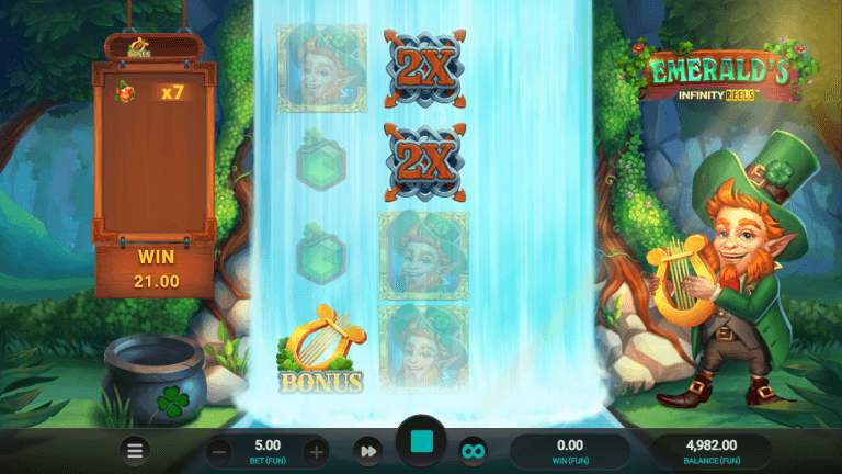 Emerald’s Infinity Reels Gratis Spins