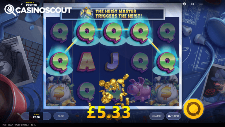 Vault Cracker Gratis Spins