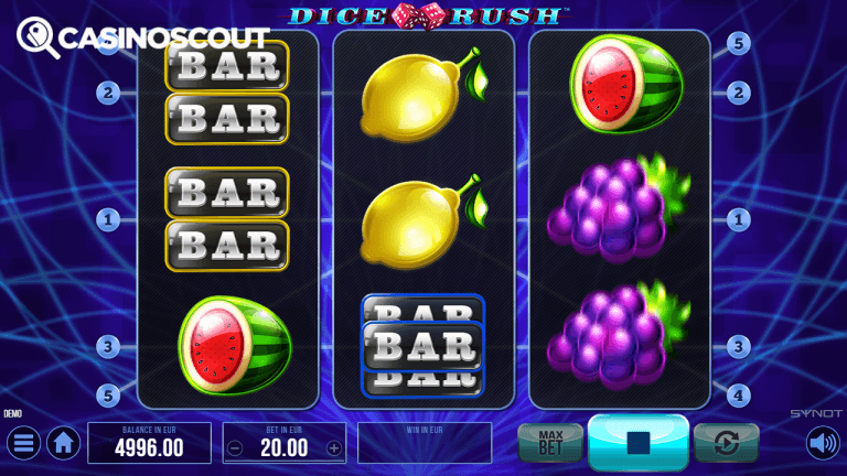 Dice Rush Gratis Spins