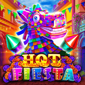 Hot Fiesta logo achtergrond