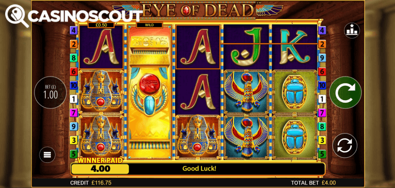 Eye Of Dead Gratis Spins