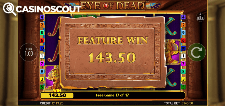 Eye Of Dead Bonus