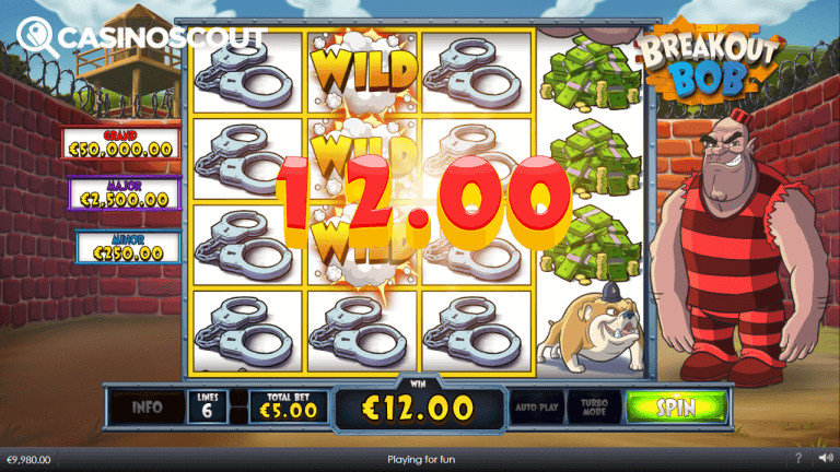Breakout Bob Bonus