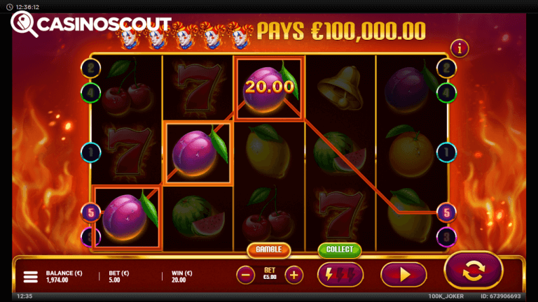 100K Joker Gratis Spins