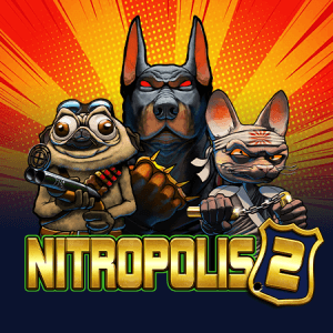 Nitropolis 2 logo achtergrond