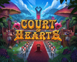 Court of Hearts logo achtergrond