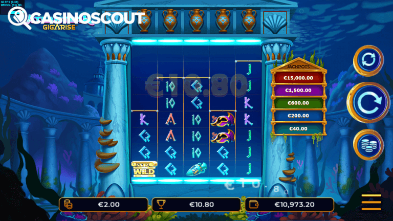 Atlantean Gigarise Gratis Spins