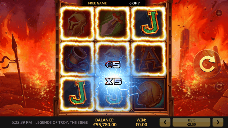 Legends of Troy: The Siege Bonus