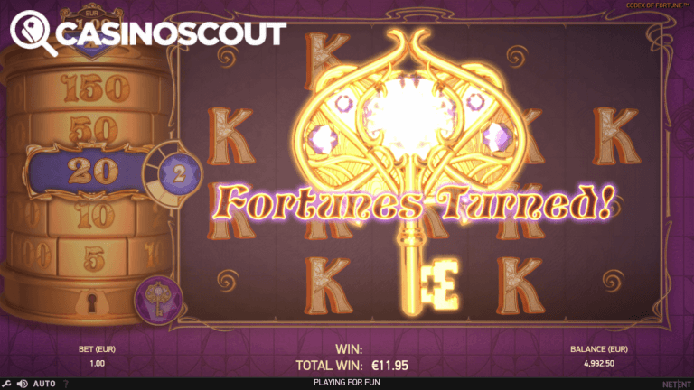 Codex of Fortune Gratis Spins