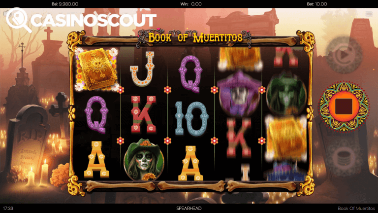 Book of Muertitos Gratis Spins
