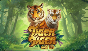 Tiger Tiger logo achtergrond