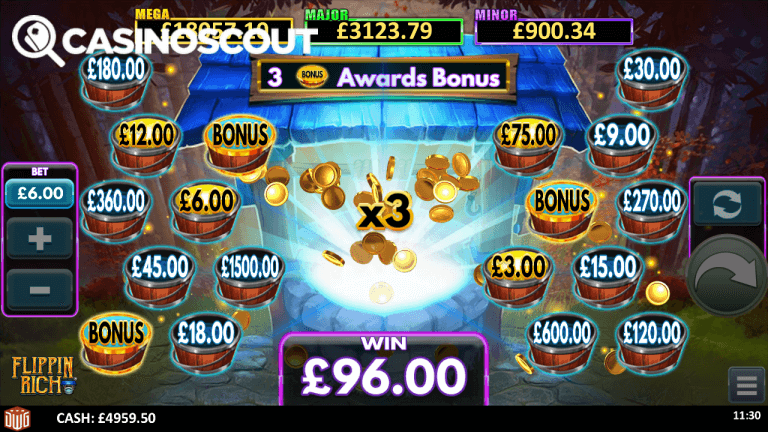 Flippin Rich Bonus