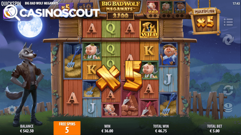 Big Bad Wolf Megaways Gratis Spins