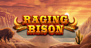Raging Bison logo achtergrond