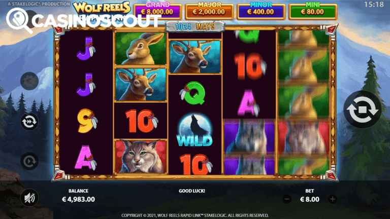 Wolf Reels Gratis Spins
