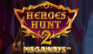 Heroes Hunt 2 Megaways logo achtergrond