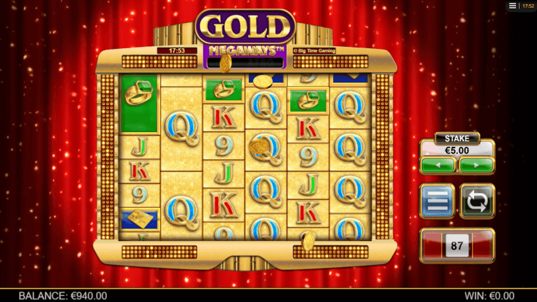Gold Megaways Gratis Spins