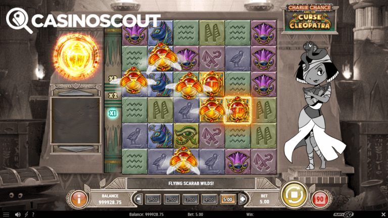 Charlie Chance and the Curse of Cleopatra Gratis Spins