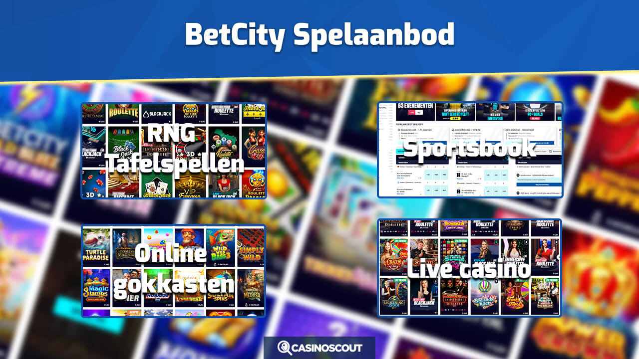 Betcity spelaanbod