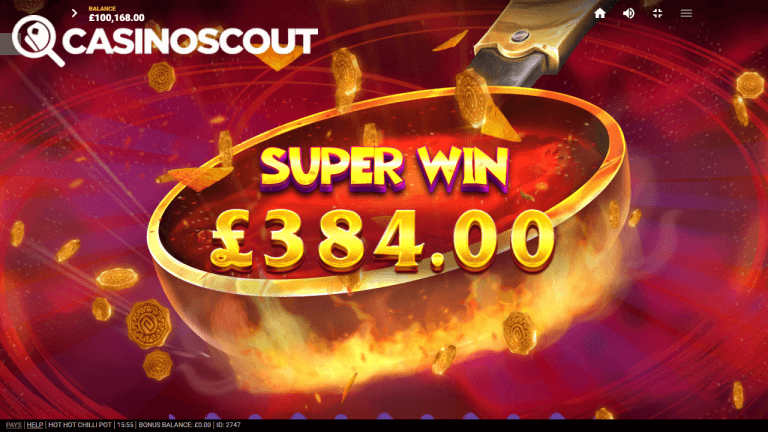 Hot Hot Chilli Pot Bonus