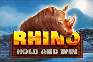 Rhino Hold and Win logo achtergrond