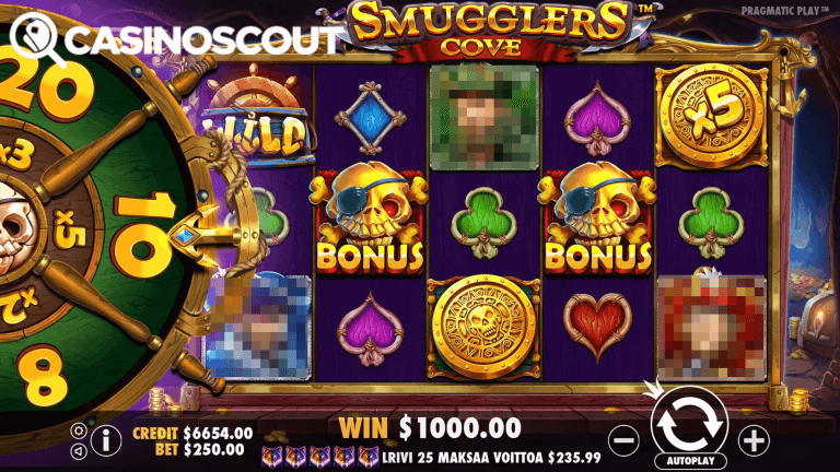 Smugglers Cove Bonus