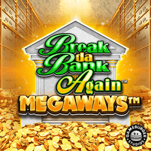 Break Da Bank Again Megaways logo achtergrond