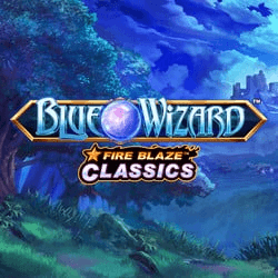 Blue Wizard Fire Blaze