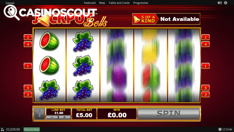 Jackpot Bells Gratis Spins