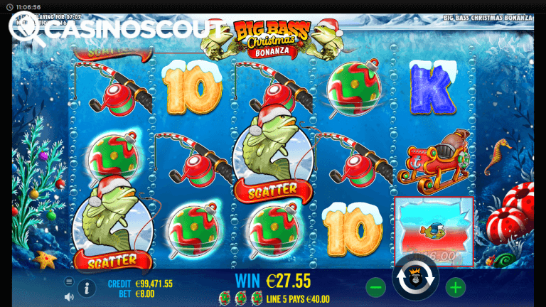Christmas Big Bass Bonanza Bonus