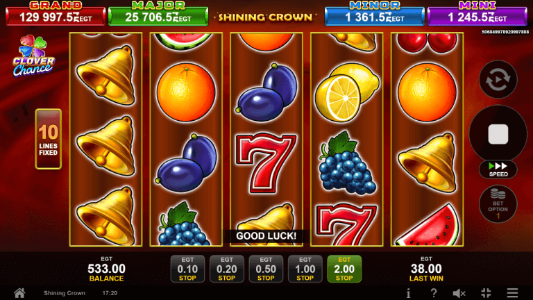 Shining Crown Gratis Spins