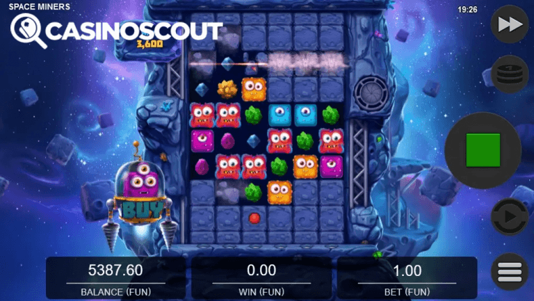 Space Miners Gratis Spins