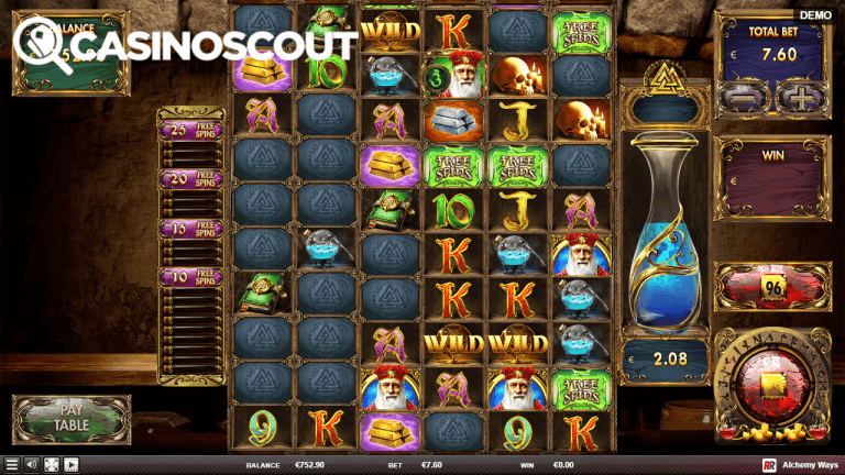 Alchemy Ways Gratis Spins