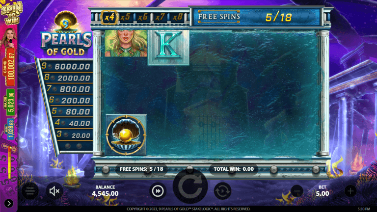 Pearls of Gold Bonus