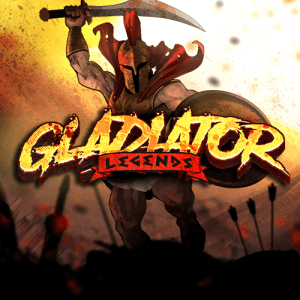 Gladiator Legends logo achtergrond