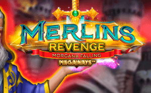 Merlin’s Revenge Megaways logo achtergrond