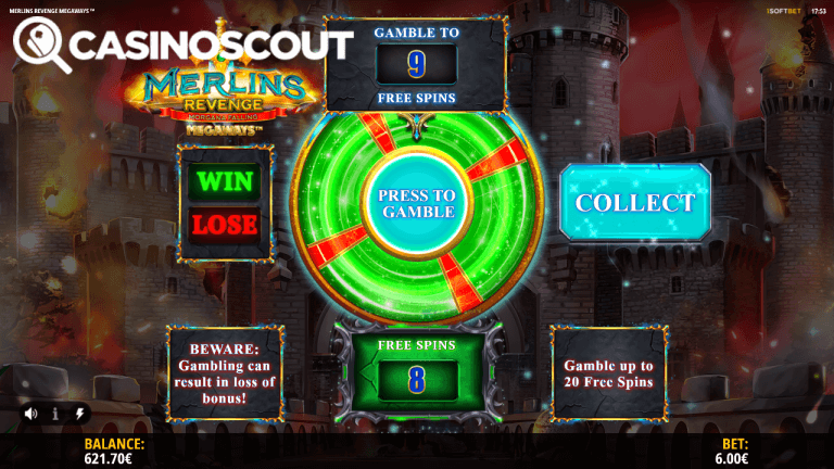 Merlin’s Revenge Megaways Gratis Spins